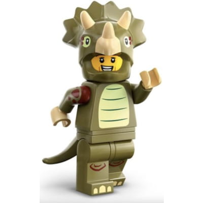LEGO 71045 Minifigures Seria 25 Postać w stroju triceratopsa — zdjęcie 2
