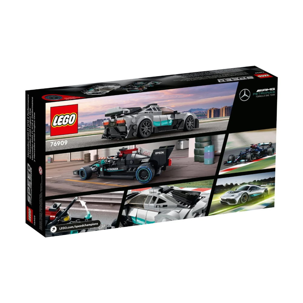 LEGO 76909 Speed Champions Mercedes-AMG F1 W12 E Performance i Mercedes-AMG ONE — zdjęcie 2