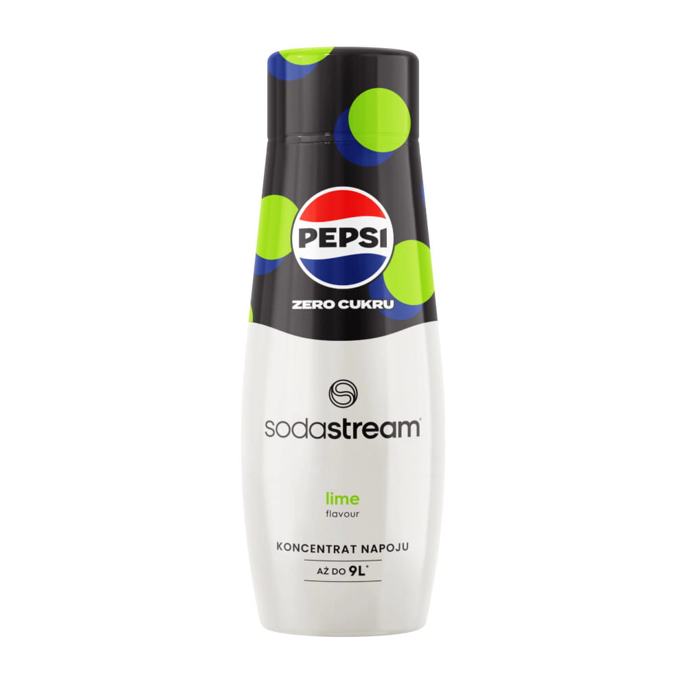 Koncentrat SodaStream Pepsi MAX Lime 440 ml — zdjęcie 1