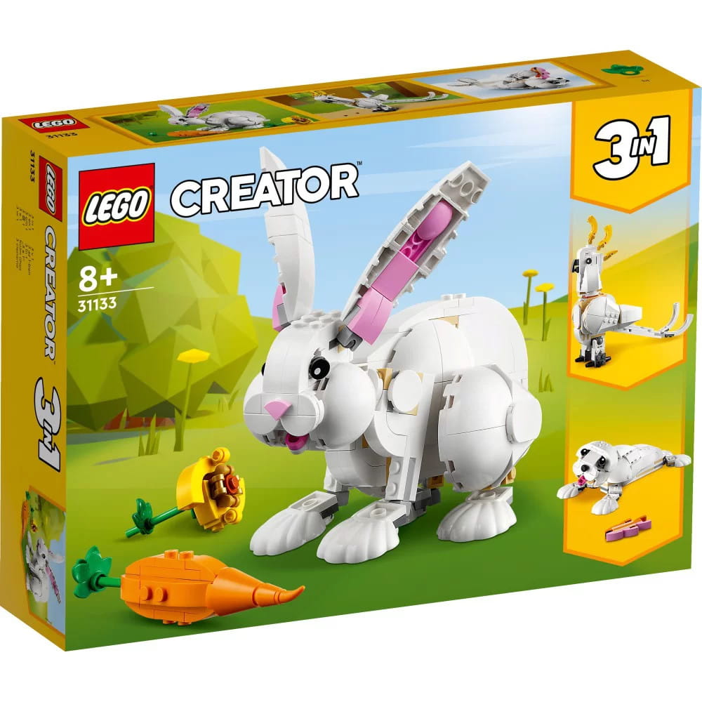 LEGO Creator Biały królik 3w1 31133 — zdjęcie 1