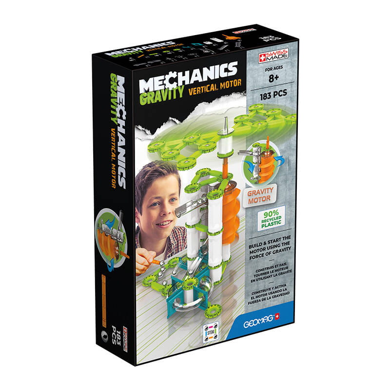 Klocki magnetyczne Mechanics Gravity RE Vertical Motor Geomag GEO-764 — zdjęcie 1