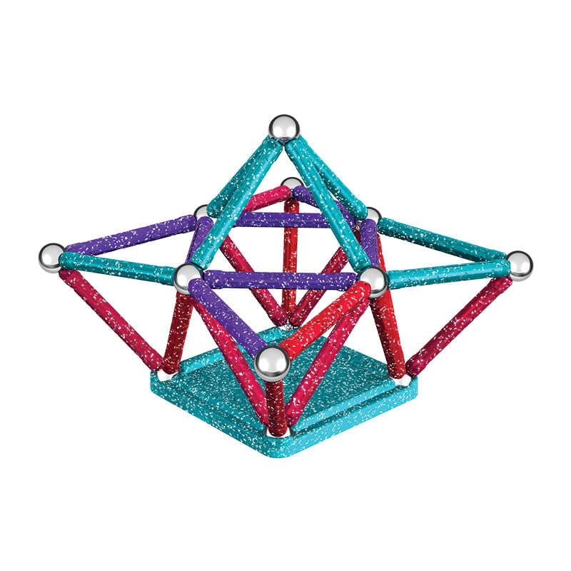 Klocki magnetyczne Glitter Recycled Geomag GEO-536G — zdjęcie 2