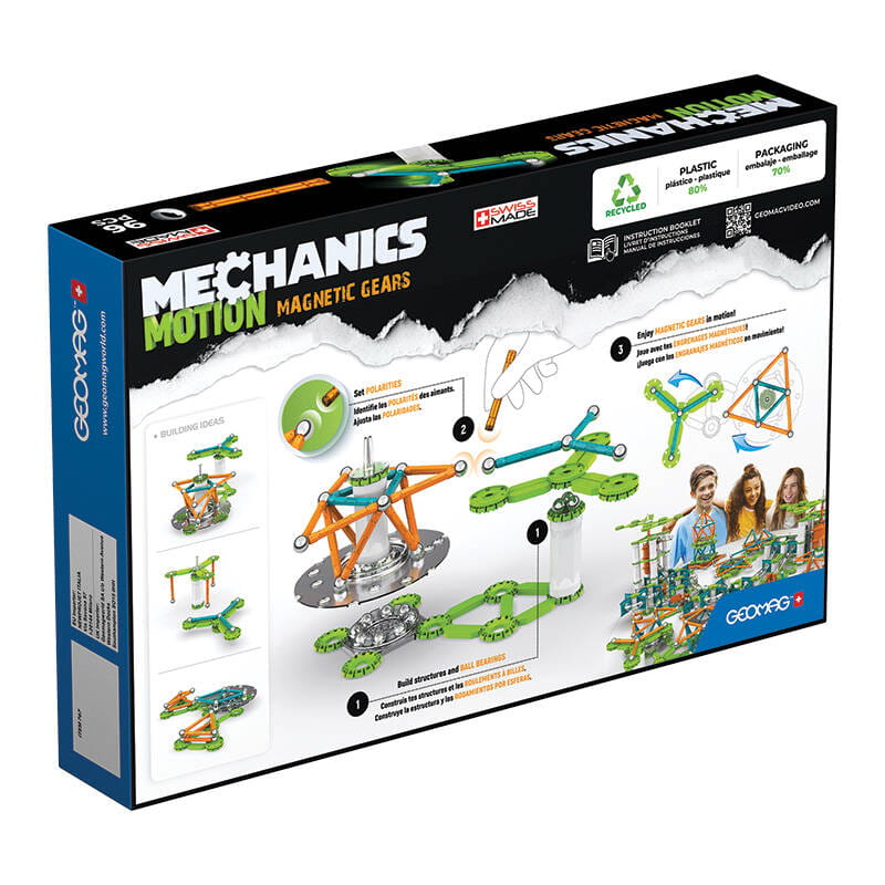 Klocki magnetyczne Mechanics Motion Magnetic Gears Geomag GEO-767 — zdjęcie 2