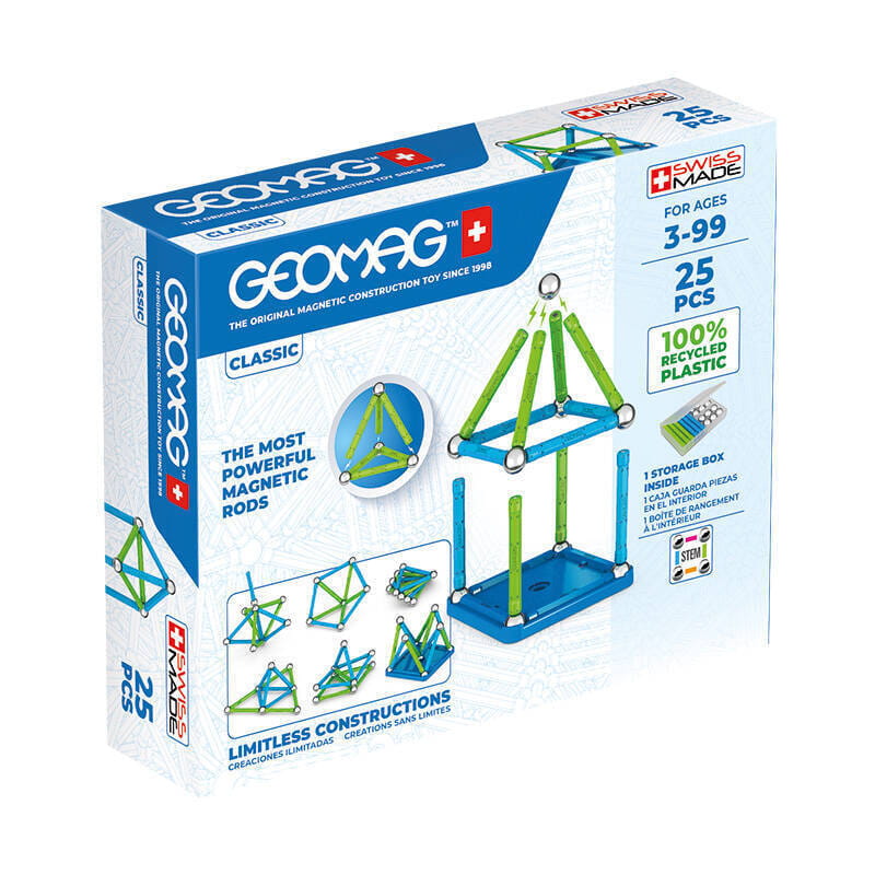 Klocki magnetyczne Classic Recycled Geomag GEO-275 — zdjęcie 1