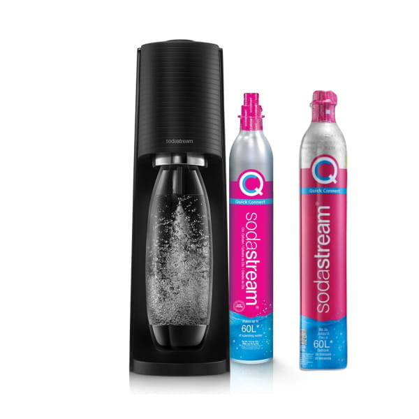 SodaStream Terra black + SodaStream Cylinder z gazem CO2 Quick Connect — zdjęcie 2